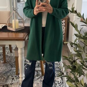Green Sweater Cardigan
